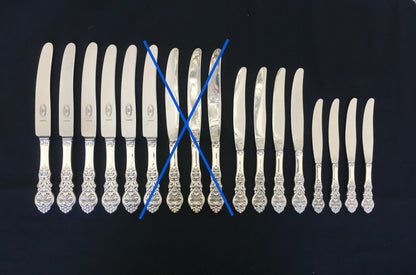 Valdres silverbestick på 830-talet av Th Marthinsen