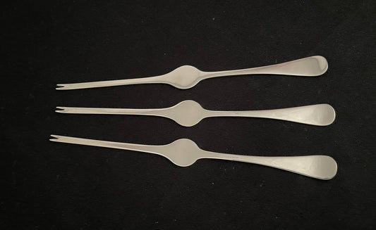 Dobbeltriflet Hummergafler / Skalldyrgafler av Th Olsens Eftf