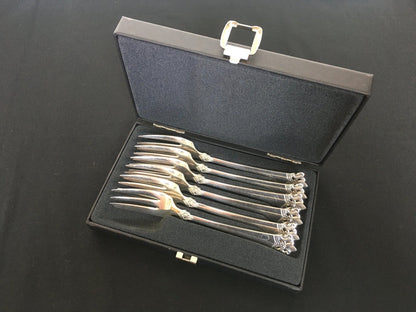 Anitra silver cutlery in 830s older and newer models by Th Olsens Eftf