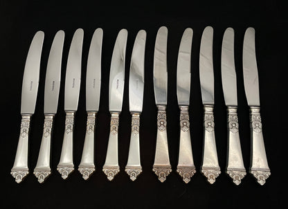 Store sølvkniver i Odel i 830s