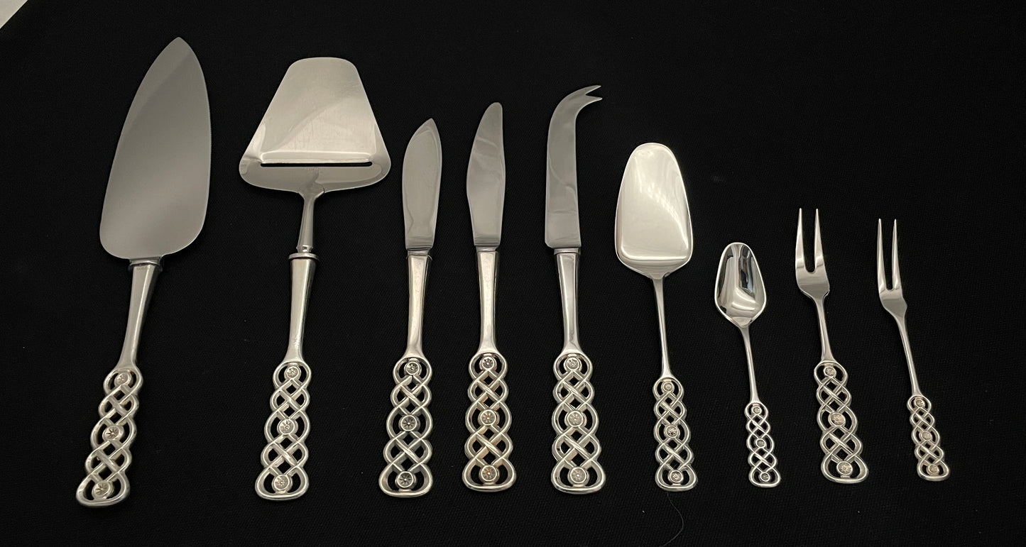 Ringebu sølvbestikk i 830s av David Andersen