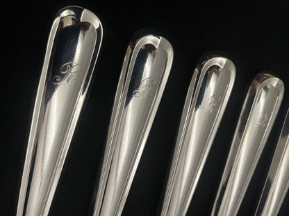 Jubileum sølvbestikk kniver i stor størrelse 23.0cm i 830s