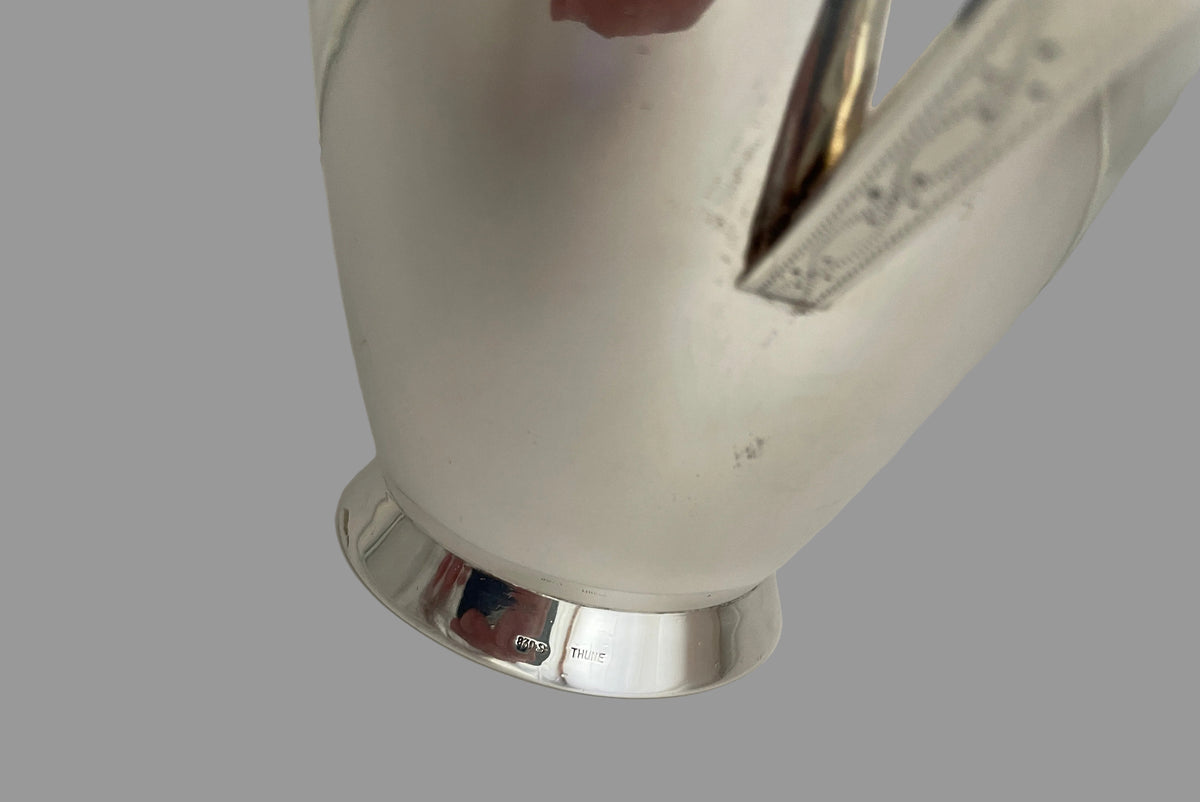 Kaffekannee i Dragestil sølv i 830s av Thune stempel