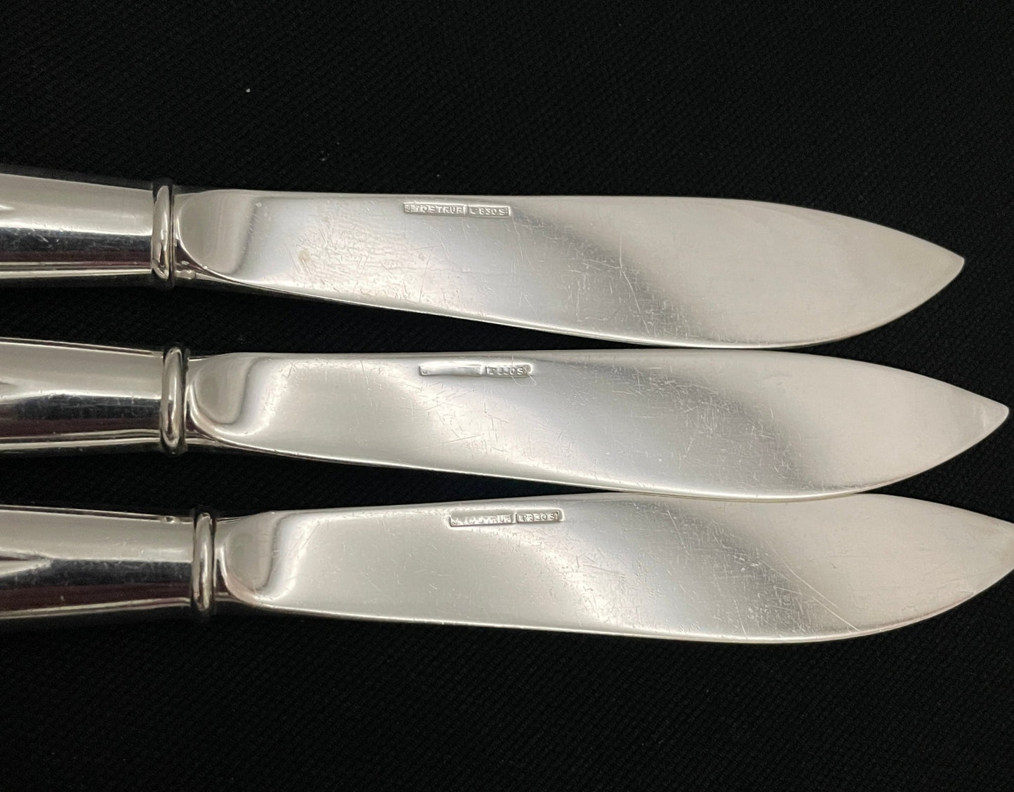 Måne Sølvbestikk Fiskekniv Stempel