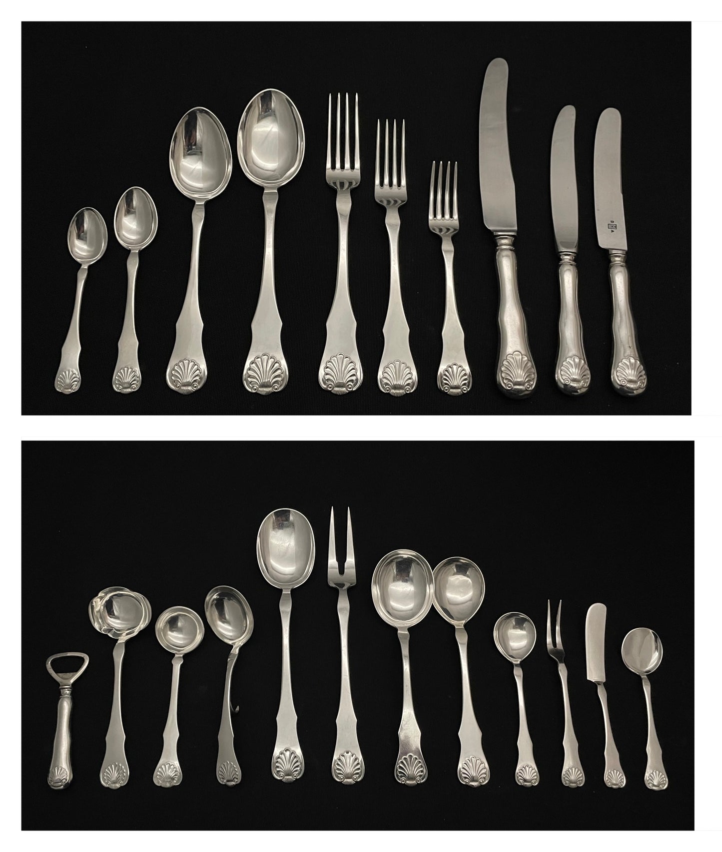 Musling Sølvbestikk David Andersen