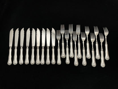 Musling Sølvbestikk Fiskebestikk