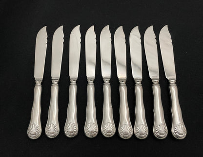 Musling Sølvbestikk Fiskekniv