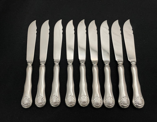 Musling Sølvbestikk Fiskekniv