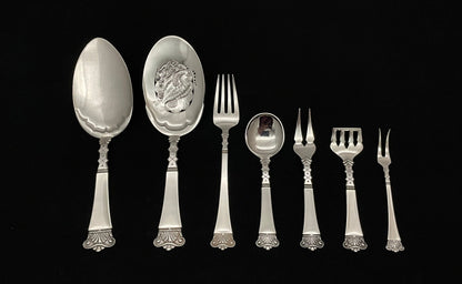 Myrte sølvbestikk serveringsdeler