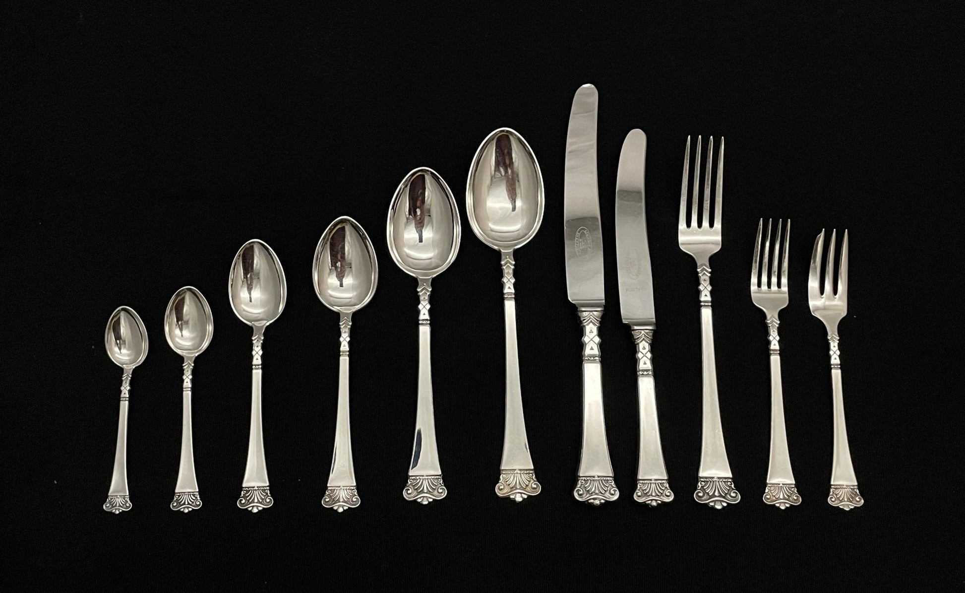 Myrte sølvbestikk spisebestikk