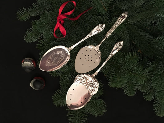 Opphøld Rose sølvbestikk fiskespade