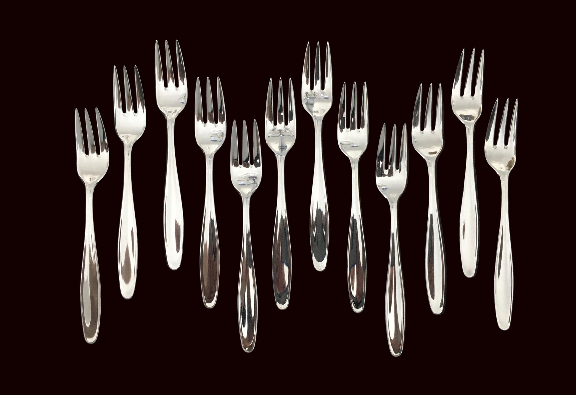 Oseberg Sølvbestikk Kakegaffel