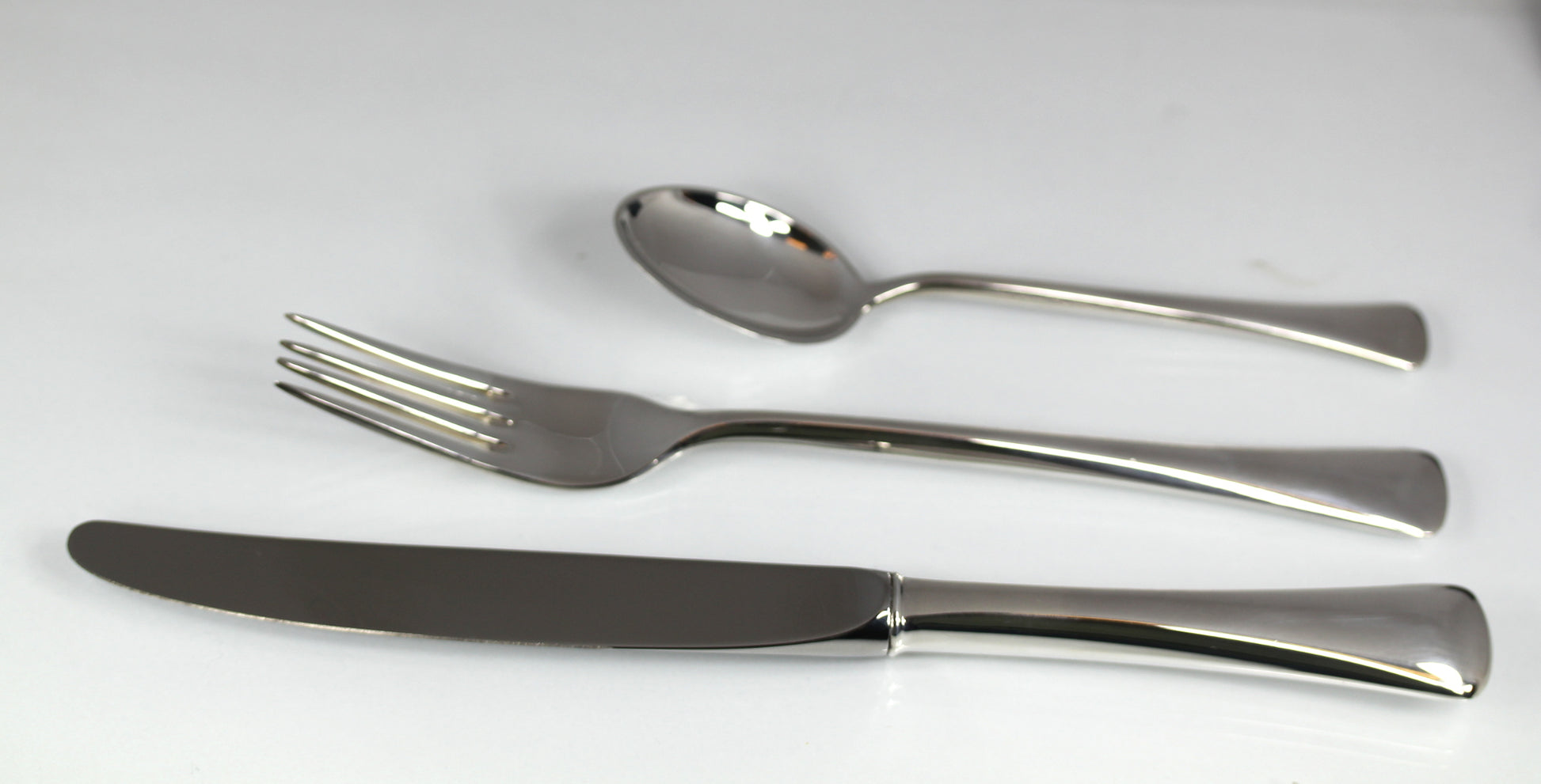 Paariser sølvbestikk Kniv Gaffel Dessertskje