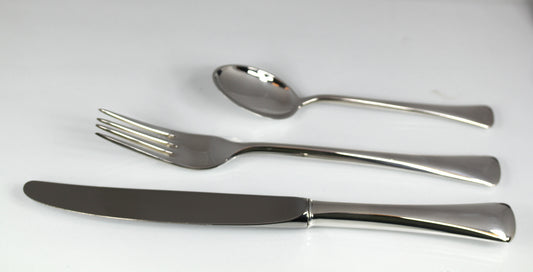 Paariser sølvbestikk Kniv Gaffel Dessertskje