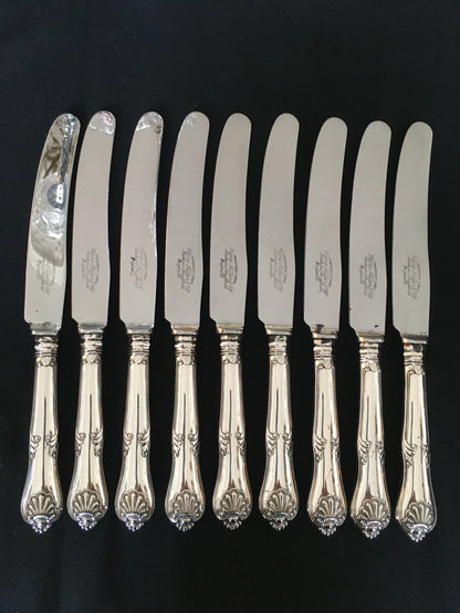 Queens Pattern Kniv Sølvbestikk