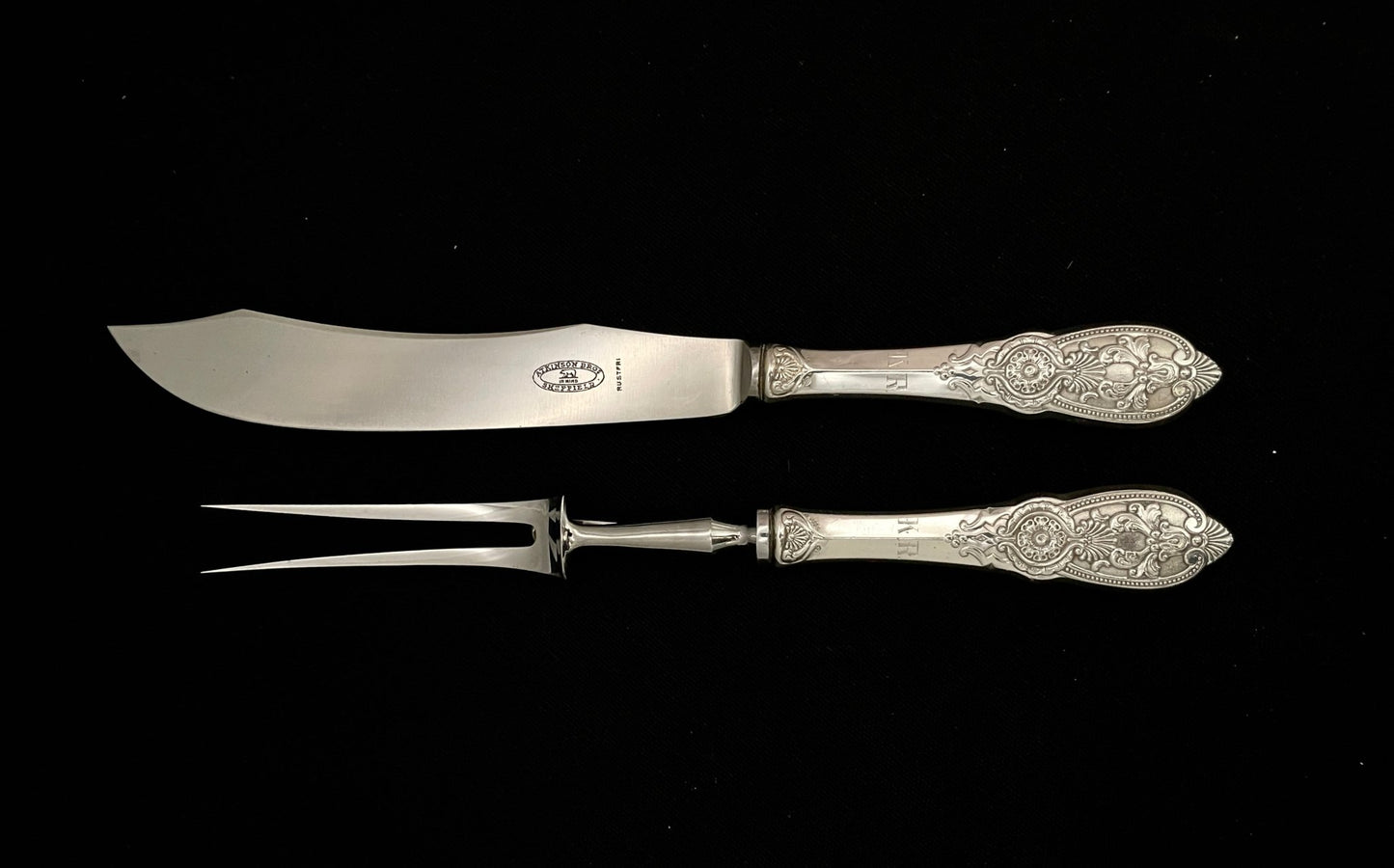Rita Sølvbestikk Transjerkniv og transjergaffell