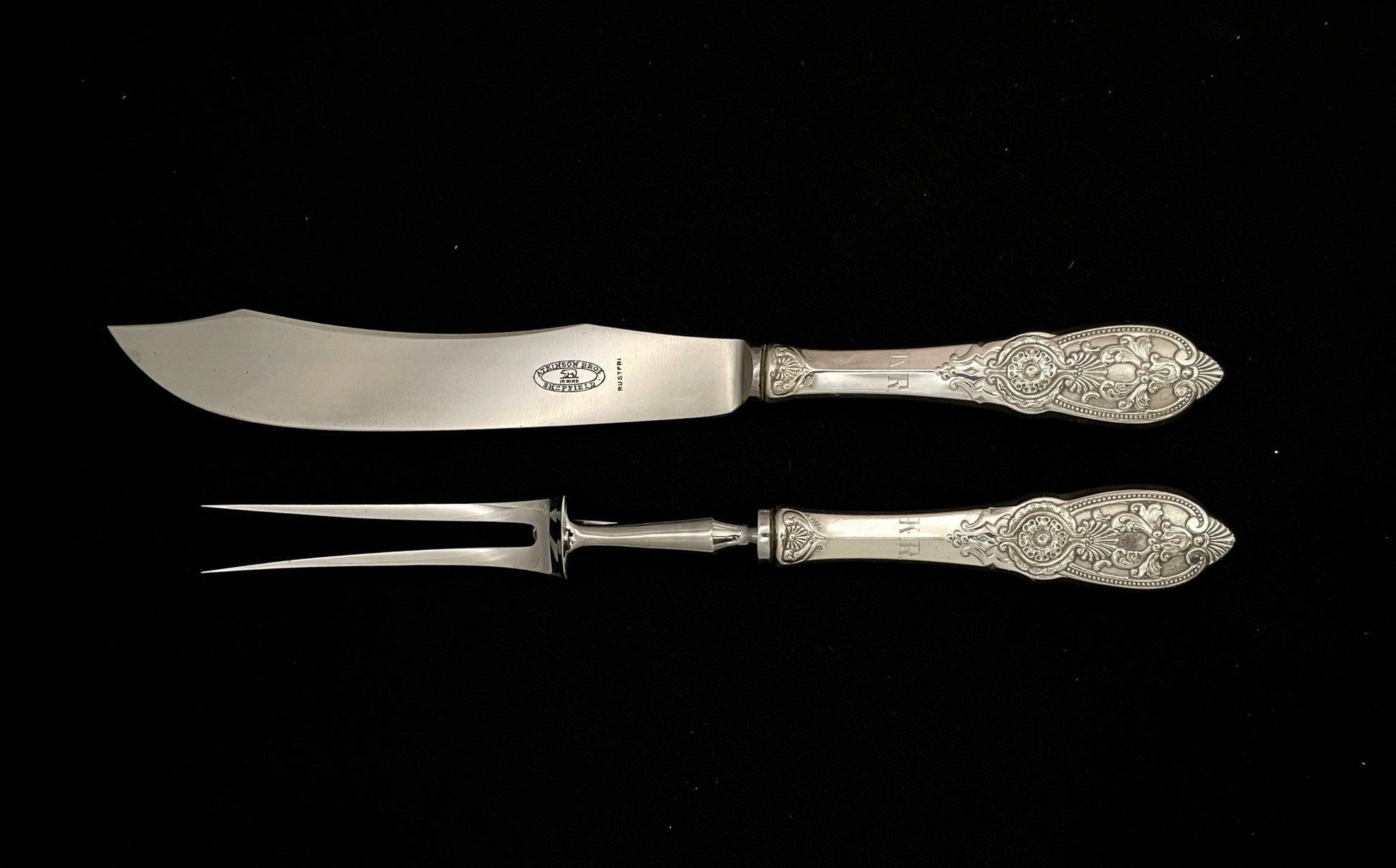 Rita Sølvbestikk Transjerkniv og transjergaffell