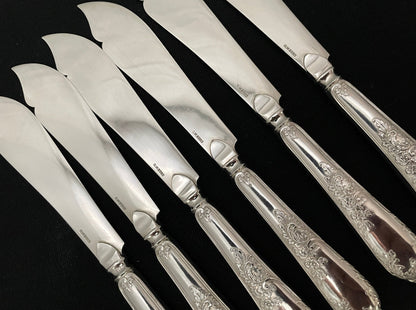 Rokokko Sølvbestikk Fiskekniv