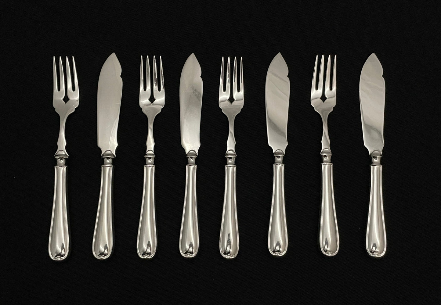 Rosendal Sølvbestikk Fiskekniv og Fiskegaffel