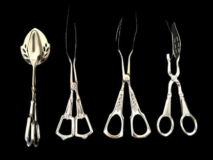 Sølv kakeklype eller smørbrødklype