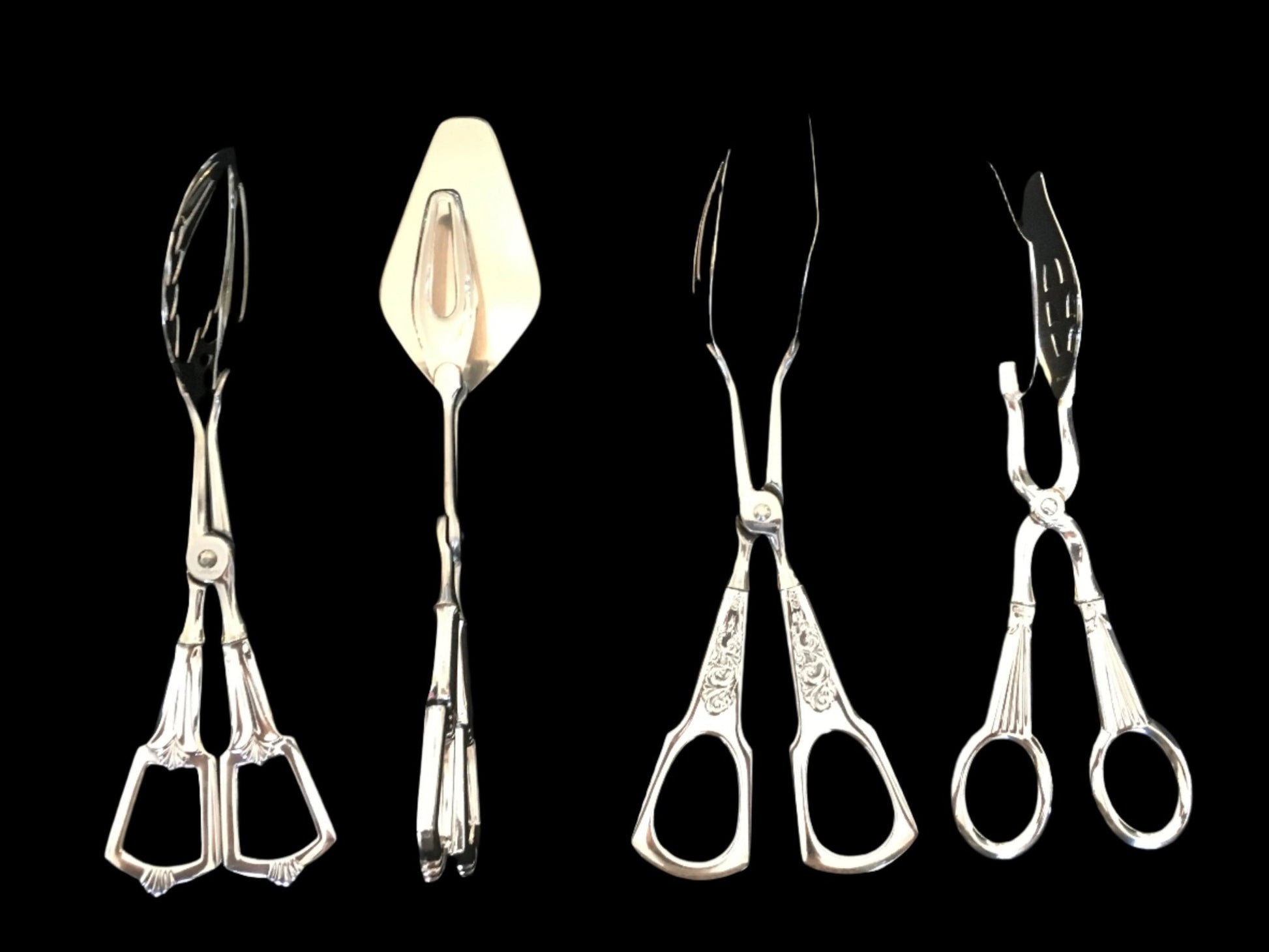 Sølv kakeklype eller smørbrødklype