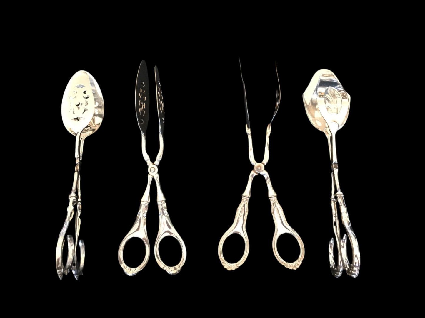 Sølv kakeklype eller smørbrødklype