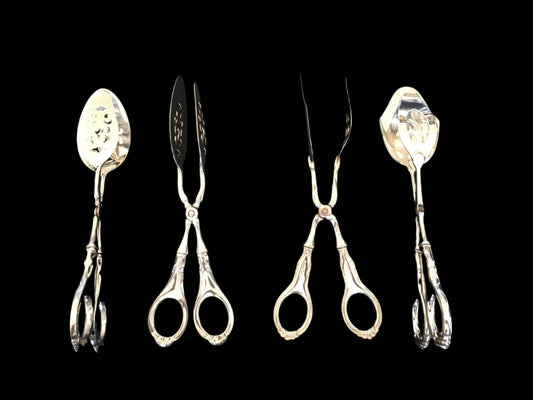 Sølv kakeklype eller smørbrødklype