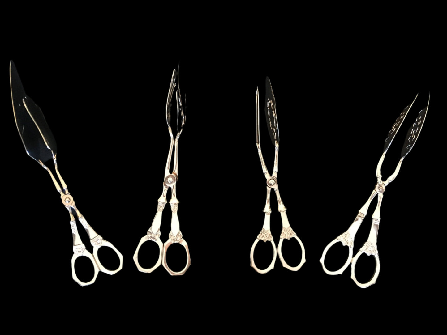 Sølv kakeklype eller smørbrødklype