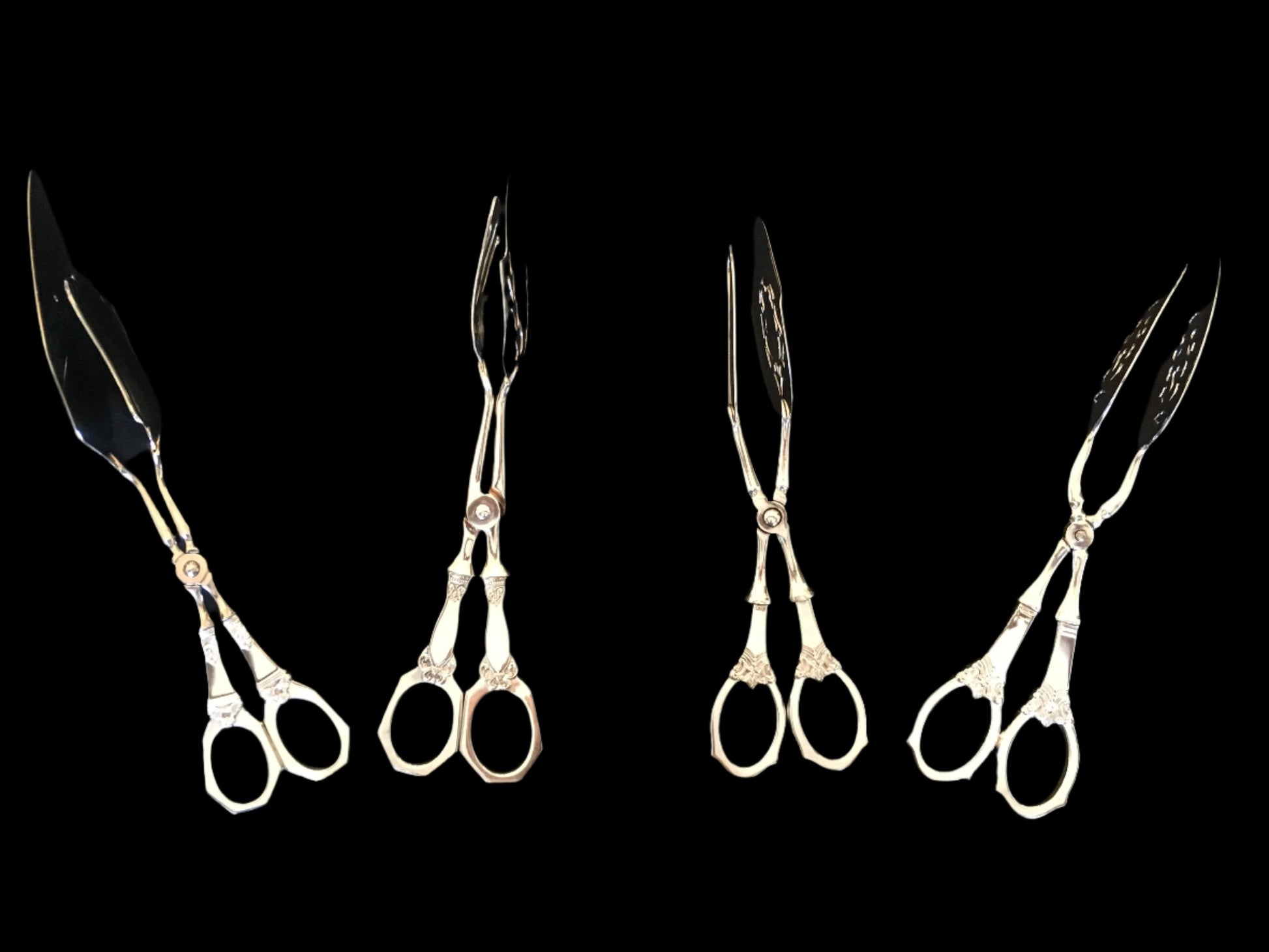 Sølv kakeklype eller smørbrødklype