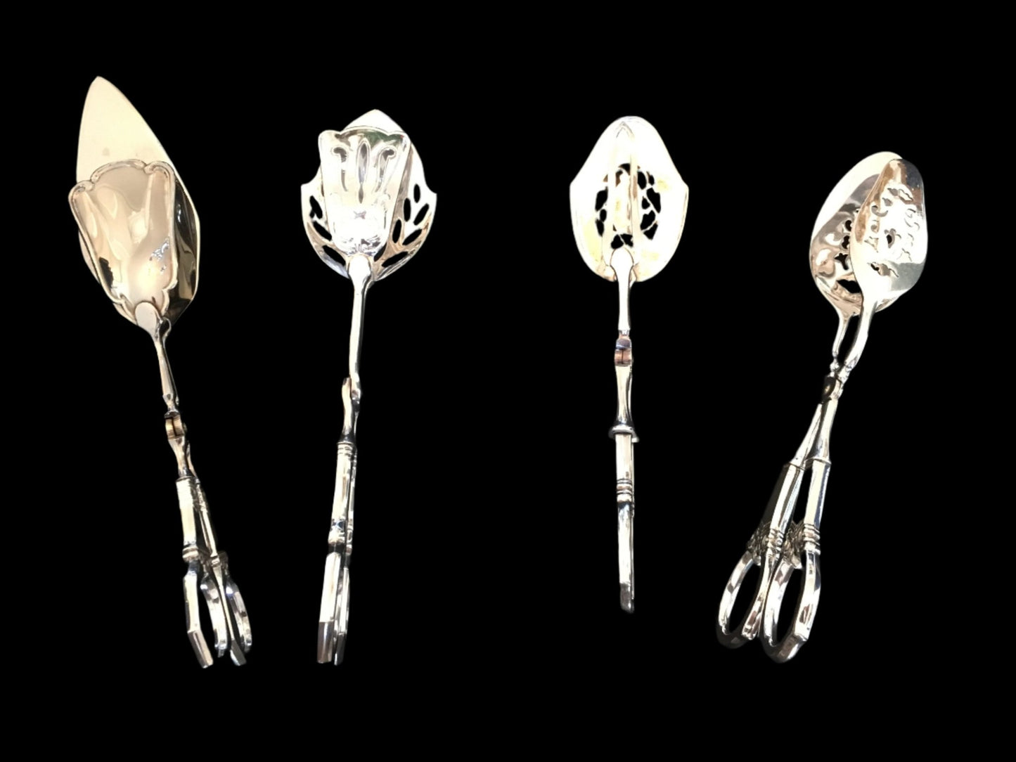 Sølv kakeklype eller smørbrødklype