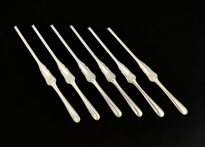 Sølv hummergaffel skalldyrgaffel Th Marthinsen