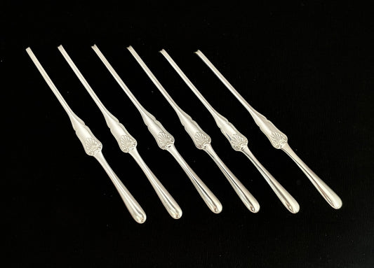 Sølv hummergaffel skalldyrgaffel Th Marthinsen