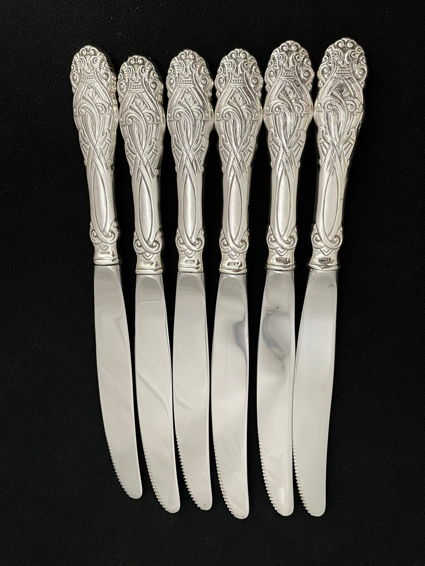 Ukjent Drage Solvbestikk Kniv