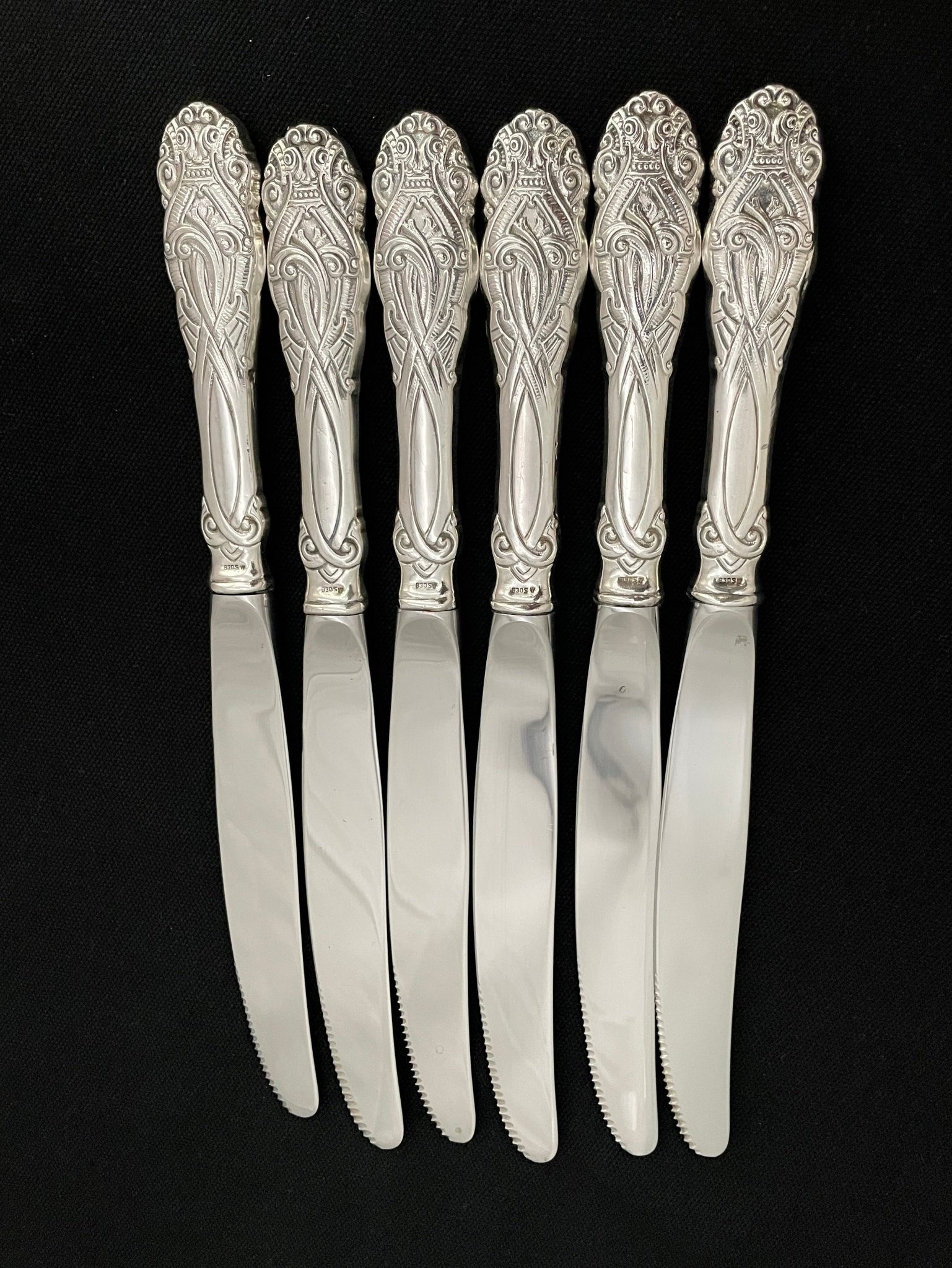 Ukjent Drage Solvbestikk Kniv