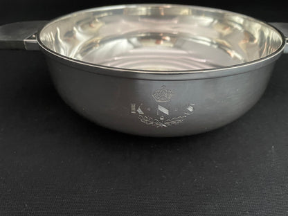 Silver bowl or serving bowl in the 830s by David Andersen