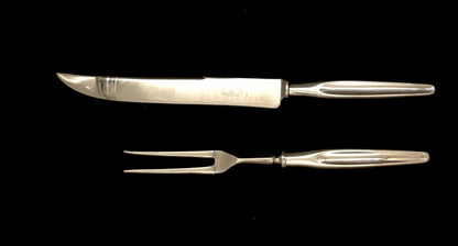 Aase Sølvbestikk Transjerkniv og Transjergaffel