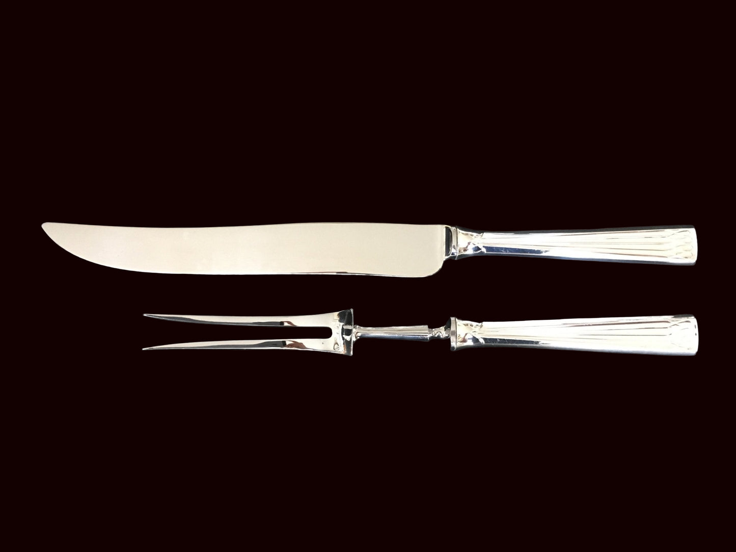 Arve Sølvbestikk Transjerkniv og Transjergaffel