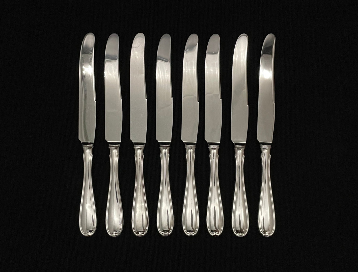 Bergensk Riflet Sølvbestikk Kniv