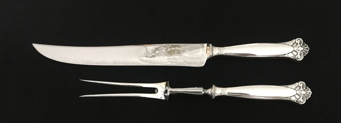 Cloister Sølvbestikk Transjerkniv og Transjergaffel