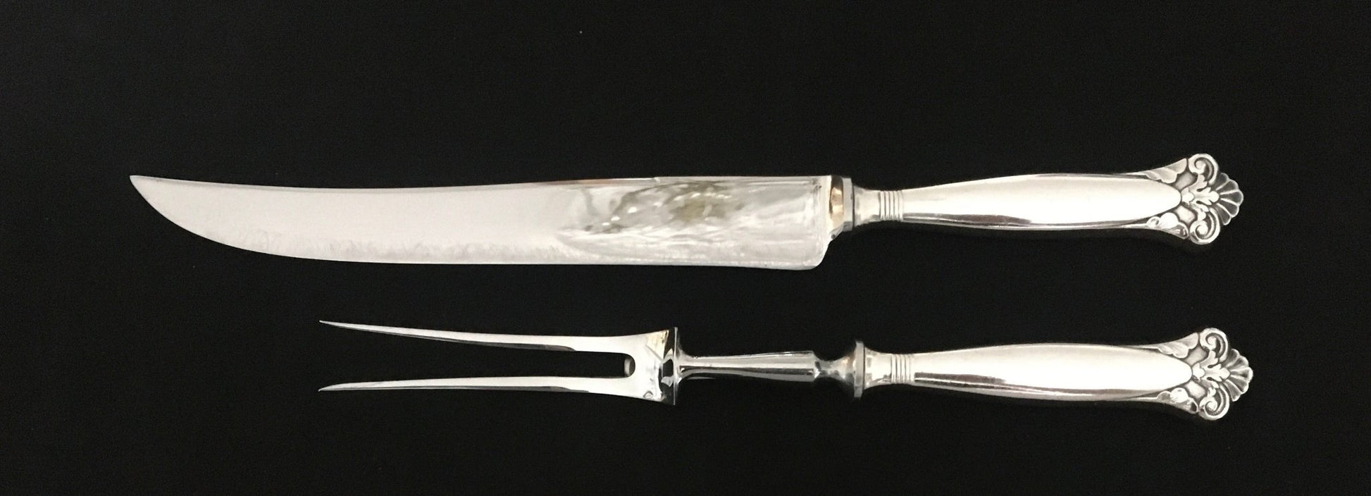 Cloister Sølvbestikk Transjerkniv og Transjergaffel