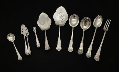 Dobbelt Presset Musling Sølvbestikk