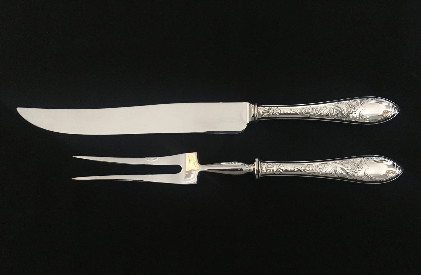 Drage Sølvbestikk Transjerkniv og Transjergaffel
