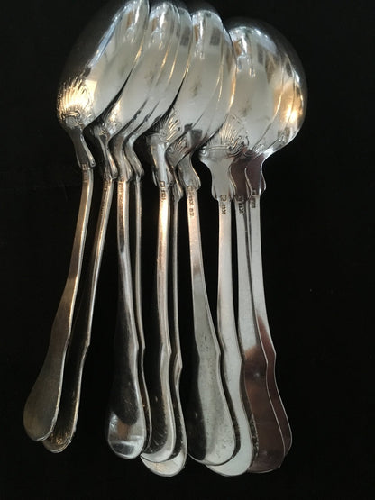 Dronning Sølvbestikk Skje Tostrup