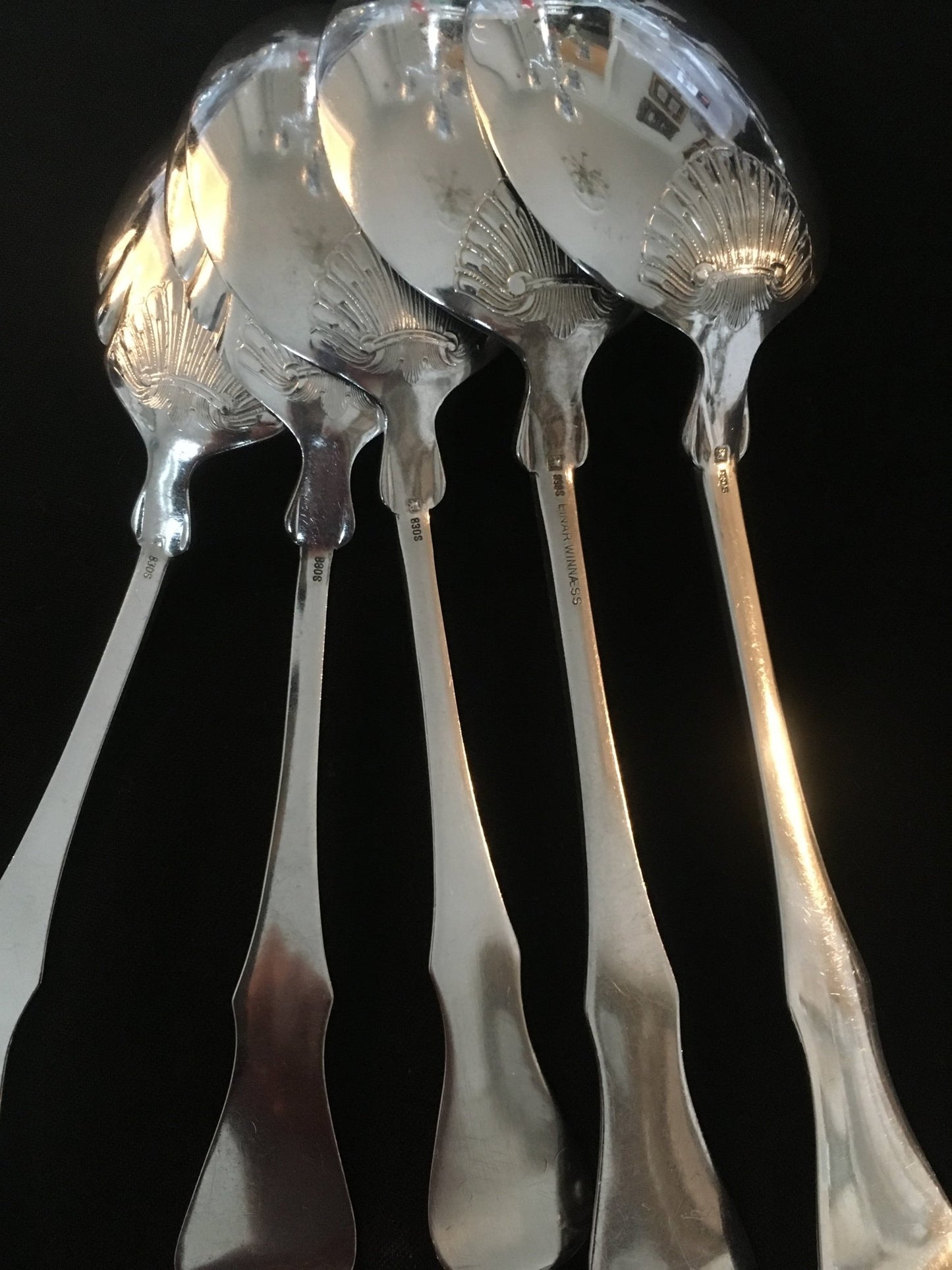 Dronning Sølvbestikk Skje Tostrup