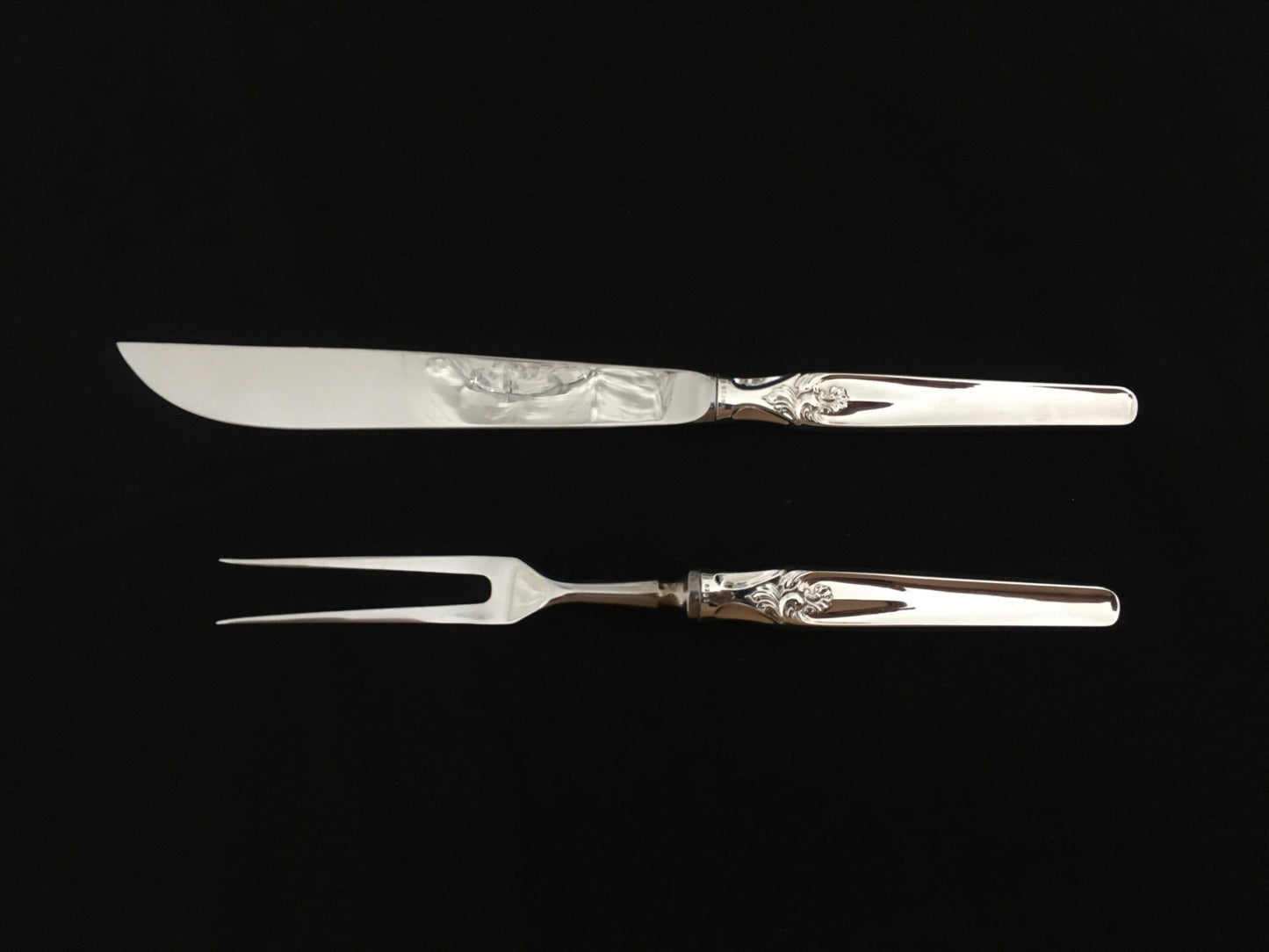 Elisabeth Sølvbestikk Transjerkniv og Transjergaffel
