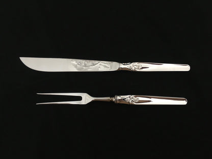 Elisabeth Sølvbestikk Transjerkniv og Transjergaffel