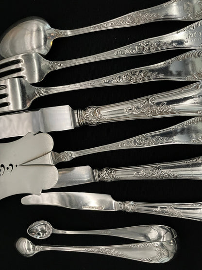 Facon 700 Sølvbestikk Bakside Stempel Tostrup 