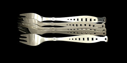 Galla Sølvbestikk Kakegaffel bakside stempel