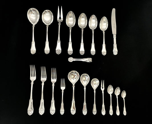 Gammel Bankett Sølvbestikk Bestikk