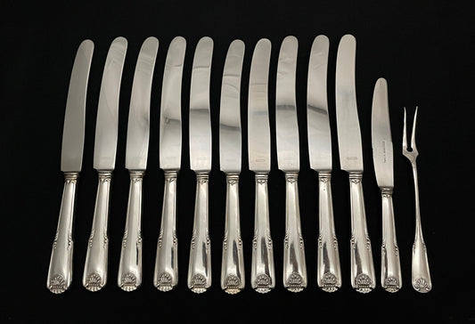 Silver cutlery of Th Marthinsen in 830s